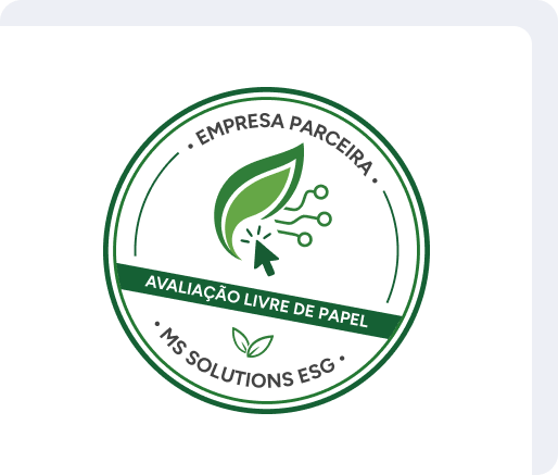 Selo de Avaliação Livre de Papel MS Solutions ESG - versão 1